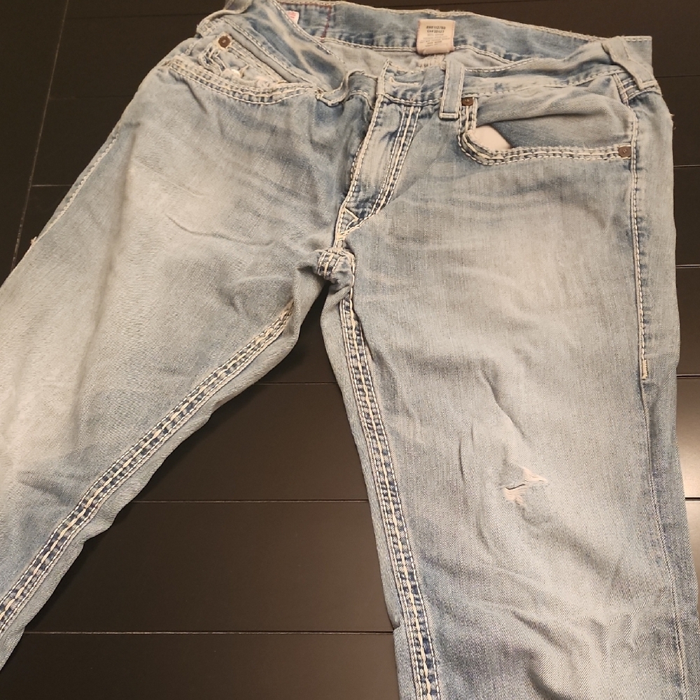 True Religion Wash Denim Jeans